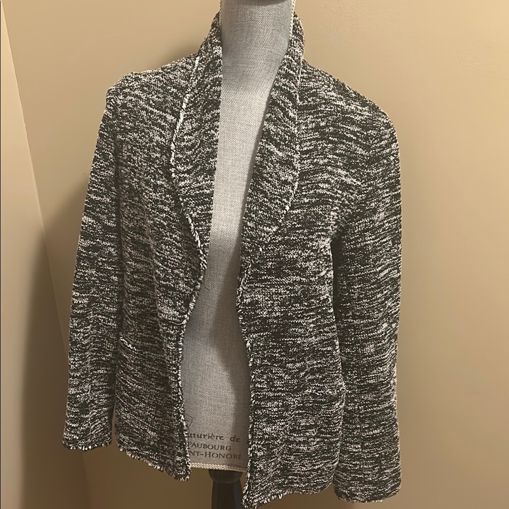 Max Studio Black and White Blazer